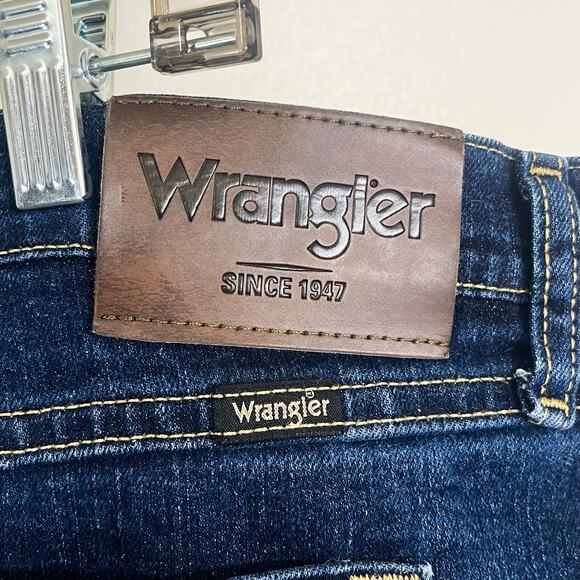 Wrangler Mens Regular Fit Straight Leg Jeans - Size 42 x 29 - Picture 4 of 8